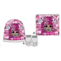 L.O.L. Surprise! LOL Surprise - Winterset - Muts / Sjaal / Handschoenen - Roos - Multi - 54 cm