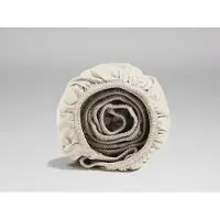 Yumeko Hoeslaken Percal Katoen 140x190 Beige - Eco, Bio & Fairtrade