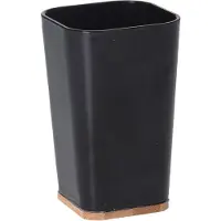 Bathroom Solutions Tandenborstelhouder | (Kunststof, Bamboe, Zwart)