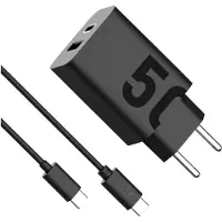 Motorola MOM000072 USB-oplader 50 W 1x USB-A, 1x USB-C USB PD, QC 3.0 Zwart USB Power Delivery (USB-PD)