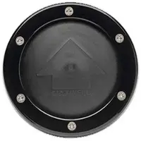 Maxwell Plastic Foot Switch With Ring Zwart 108 mm