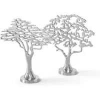 Dulaire Beeld Boom Zilver Aluminium - Set 2