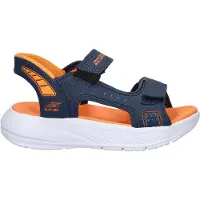SKECHERS Hands Free Slip-ins: Microspec-Splash - Hydro Ease jongens sandaal - Blauw - Maat 34