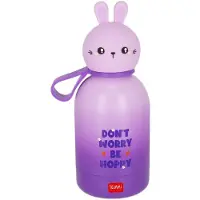 Legami Hot&cold Bff Bunny 310 Ml Thermosfles Paars Kinderen