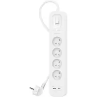 Belkin Surge Protection 4 Outlet 2 Meter Usb C Wit
