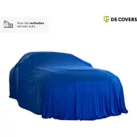 Ds Covers REV Onthullingshoes Auto – Premium Auto Cover voor Showroom, Presentatie & Bescherming – Maat L – Blauw