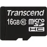 Transcend Premium microSDHC-kaart 16 GB Class 10