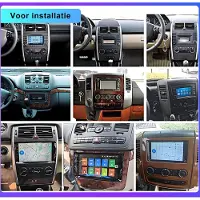 Junsun Andriod 15 Autoradio Geschikt voor Mercedes-Benz A/B-klasse W169 W639/W245 - Draadloze CarPlay & Andriod Auto - GPS-navigatiesysteem - Bluetooth- 9-inch Touchscreen -WiFi - RDS- SWC