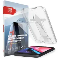 Rosso Screen Protector Geschikt voor Apple iPhone 6(S) / 7 / 8 Plus | Gehard Glas | Case Friendly | Met Installatietray | Eenvoudige montage