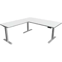 Kerkmann Zit sta hoekbureau Move-3 premium wit 180x180cm