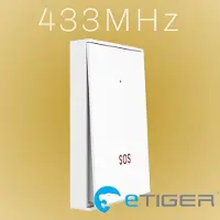 ETIGER X100SOS alarmknop . Deze werkt op 433MHz eV en is gemaakt voor de XL7 2026 en opvolgers.