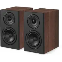 Wharfedale Diamond 12.2i Boekenplank Speakers – Stereo Hifi Set – 2-weg Luidsprekers – Compact Formaat – Passieve Speakers – Walnoot