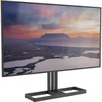 Cavus Vloerstandaard EDGE zwart 100 cm VESA 200x100