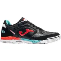 Joma Top Flex Rebound Zaalvoetbalschoenen (IN) Zwart Rood Turquoise