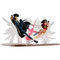 Megahouse Cowboy Bebop PVC-beeldjes, 1/8 schaal, Spike Spiegel & Faye Valentine, 1st GIG, 20 cm