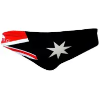Turbo Australia Swimming Brief Zwart XL Man