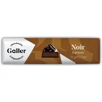Galler Chocoladereep Dark Espresso, 70 g