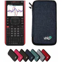Texas Instruments TI-Nspire CX II-T CAS incl. WYNGS Beschermhoes Blauw - Grafische Rekenmachine - Basis Pakket
