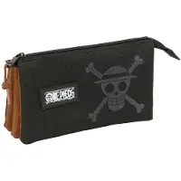 Safta One Piece 22x12x3 Cm Triple Etui Zwart Man