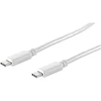 S-Impuls USB-C kabel | USB3.1 10 Gbps | PD 60W | 4K 60Hz | wit | 1 meter