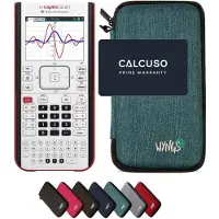 Texas Instruments TI-Nspire CX II-T incl. WYNGS Beschermhoes Turkoois - Grafische Rekenmachine - Basis Pakket