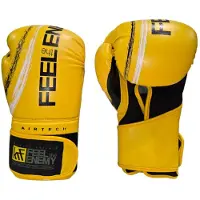 Krf Feel The Enemy Airtec Boxing Gloves Geel 10oz