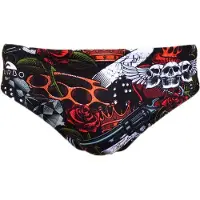Turbo Old Tatoo Swimming Brief Rood S Man