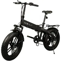 Bohlt Fat Twenty - Elektrische Vouwfiets - 20 inch Fatbike - 250W Motor - 374Wh Uitneembare Accu - 6 Versnellingen - Schijfremmen - Zwart