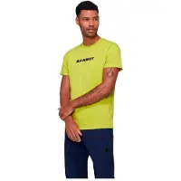 Mammut Core Logo T-shirt Met Korte Mouwen Geel S Man