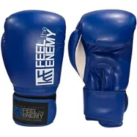 Krf Feel The Enemy Training Gloves Blauw 12oz