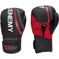 Krf Feel The Enemy Airtec Boxing Gloves Zwart 14oz