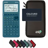 Casio Graph 25+E II incl. WYNGS Beschermhoes Zwart - Grafische Rekenmachine - Basis Pakket