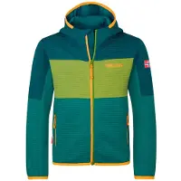 TROLLKIDS - Kid's Sogndal Jacket XT - Fleecevest 98, turkoois