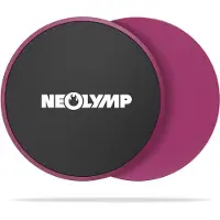 NEOLYMP Pilates Slider Set met dubbelzijdige glijschijven voor core en volledig lichaam