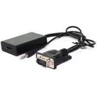 Value kabeladapter, VGA + audio naar HDMI, 0,15 m
