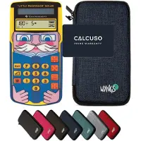Texas Instruments TI-Little Professor incl. WYNGS Beschermhoes Blauw - Interactieve Rekentrainer - Basis Pakket