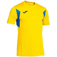 Joma Winner Iii T-shirt Met Korte Mouwen Geel 11-12 Years Jongen