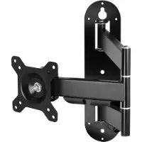 Arctic Steunmuur - - W1C - Zwart - Inklapbaar - Maximaal 49 inch - Maximaal 18 kg draagvermogen