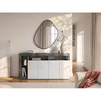 Vente-unique Buffet 4 deuren frankfurt l184 cm