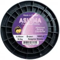Ashima Fishing Gangster Strong Sink 1000 M Carpfishing Line Bruin 0.400 mm