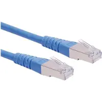 Roline 21.15.1324, netwerkkabel Cat6 - 50 cm - 1 x RJ-45 connector (netwerk) - 1 x RJ-45 connector (netwerk) - blauw