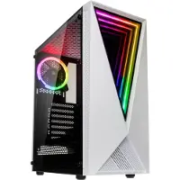 Kolink VOID WHITE computerbehuizing, Midi-tower, zwart en wit