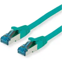 Value Patchkabel Kat.6A (Class EA) S/FTP (PiMF), LSOH, groen, 7 m