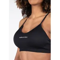Gorilla wear Sport bh 'Quincy' zwart / wit