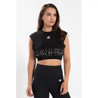 Gorilla wear Albion Oversized Crop Top - Zwart - XL
