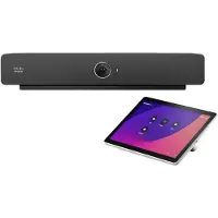 Cisco Webex Room Bar - Videoconferentiecomponent - Koolstofvezel - met wandmontage-optie voor de ruimtenavigatie