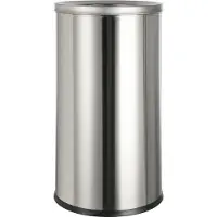 Elevar SP-SWB-001 SP-13503828 Afvalemmer 50 l (Ø x h) 38 cm x 73 cm RVS Aluminium (gesatineerd) 1 stuk(s)