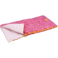Abbey camp Kinderslaapzak 2 seizoenen - Dekenmodel - Roze - 140x70 cm - Warm & Comfortabel - Koppelbaar