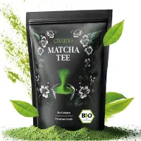 Creano Biologische Matcha Thee 100g - Premium Kwaliteit - Ideaal om te Drinken - Groene Thee voor Matcha Latte, Smoothies, Bubble Tea*