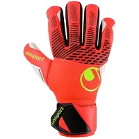 Uhlsport FM Supersoft HN Keepershandschoenen Felrood Zwart Felgeel